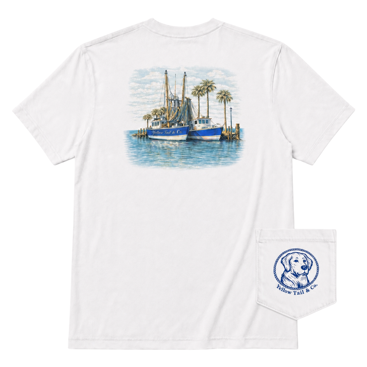 Yellow Tail Harbor Tee